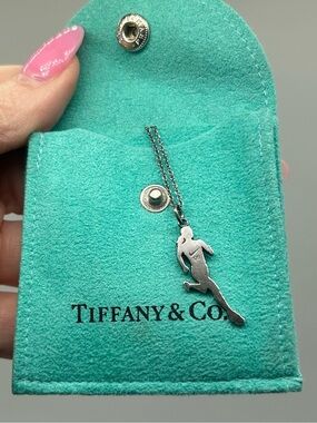 Tiffany & Co. x Nike Sterling Silver “Runner” Pendant Necklace — 2005